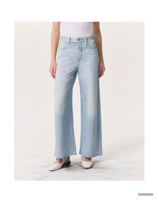 rag & bone Denim - Rag & Bone Sophie Miramar Denim Wide Leg in Meadowblue Terry Jean- Size 32